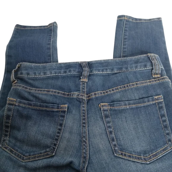 CAT & JACK GIRL'S SUPER SKINNY BLUE JEANS SIZE 10‎ VGC - Picture 4 of 6